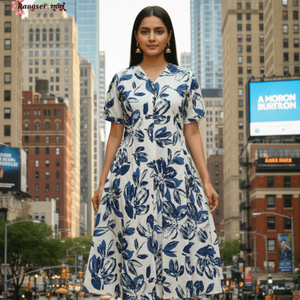 Flex Cotton A-line - White